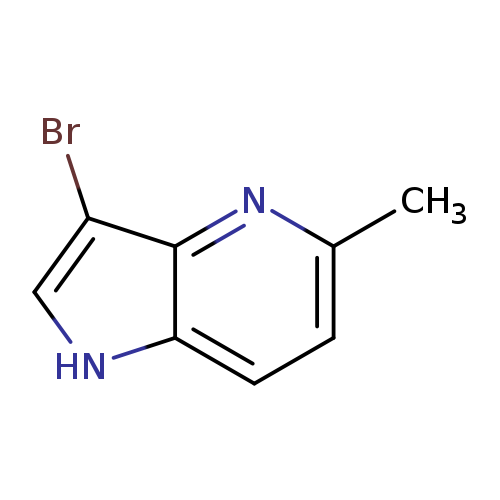 3-溴-5-甲基-4-氮杂-吲哚