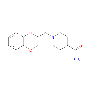 4-Piperidinecarboxamide, 1-[(2,3-dihydro-1,4-benzodioxin-2-yl)methyl]-