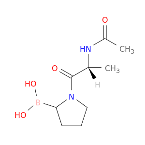 Boronic acid, B-[1-[(2R)-2-(acetylamino)-1-oxopropyl]-2-pyrrolidinyl]-