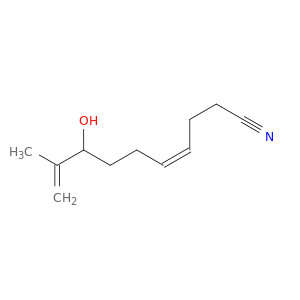 4,9-Decadienenitrile, 8-hydroxy-9-methyl-, (Z)-