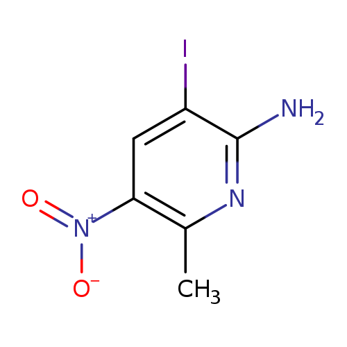 3-iodo-6-methyl-5-nitropyridin-2-amine