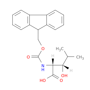 rel-(2R,3S)-2-((((9H-芴-9-基)甲氧基)羰基)氨基)-3-羟基-4-甲基戊酸