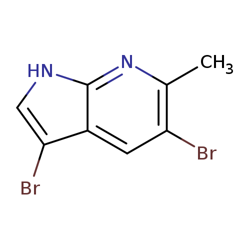 3,5-Dibromo-6-methyl-1H-pyrrolo[2,3-b]pyridine