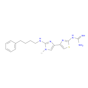 Guanidine, [4-[2-[(4-phenylbutyl)amino]-1H-imidazol-4-yl]-2-thiazolyl]-