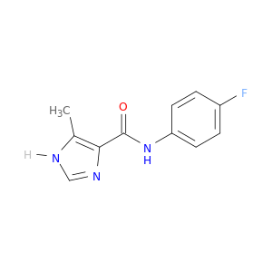 1H-Imidazole-4-carboxamide, N-(4-fluorophenyl)-5-methyl-