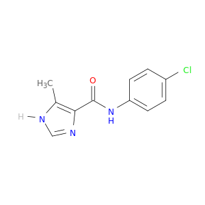 1H-Imidazole-4-carboxamide, N-(4-chlorophenyl)-5-methyl-
