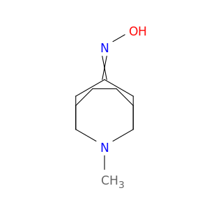 10-Azabicyclo[4.3.1]decan-8-one, 10-methyl-, oxime