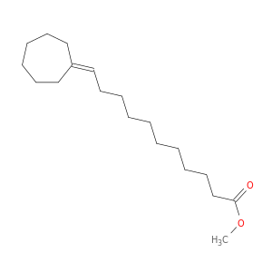 Undecanoic acid, 11-cycloheptylidene-, methyl ester