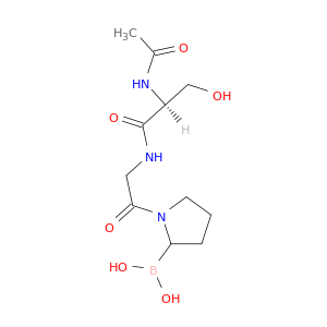 Boronic acid, B-[1-(N-acetyl-L-serylglycyl)-2-pyrrolidinyl]-