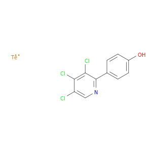 Tellurium, trichloro(4-hydroxyphenyl)(pyridine)-