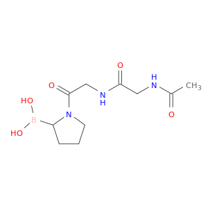 Boronic acid, B-[1-(N-acetylglycylglycyl)-2-pyrrolidinyl]-
