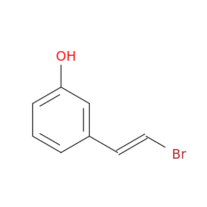 3-(2-溴乙烯基)苯酚