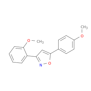 Isoxazole, 3-(2-methoxyphenyl)-5-(4-methoxyphenyl)-