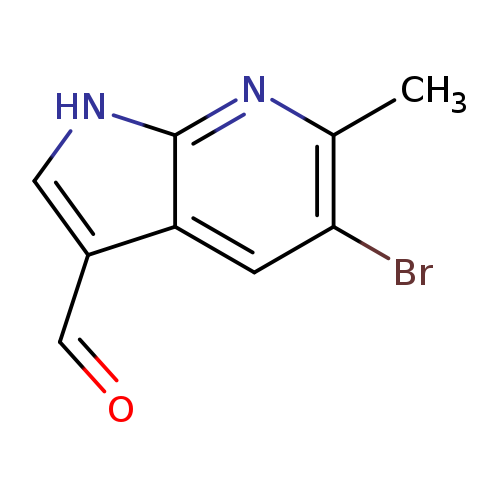 5-Bromo-6-methyl-1H-pyrrolo[2,3-b]pyridine-3-carbaldehyde