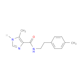 1H-Imidazole-4-carboxamide, 5-methyl-N-[2-(4-methylphenyl)ethyl]-