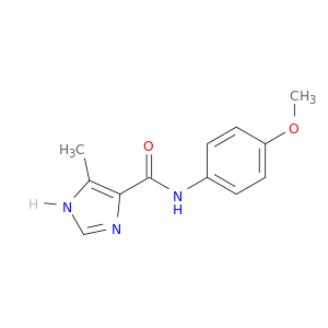 1H-Imidazole-4-carboxamide, N-(4-methoxyphenyl)-5-methyl-