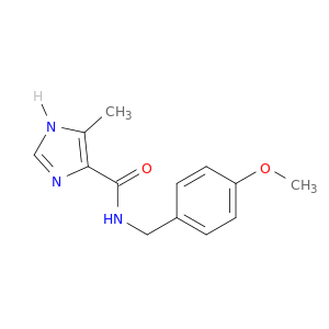 1H-Imidazole-4-carboxamide, N-[(4-methoxyphenyl)methyl]-5-methyl-