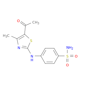 Benzenesulfonamide, 4-[(5-acetyl-4-methyl-2-thiazolyl)amino]-