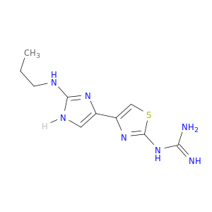 Guanidine, [4-[2-(propylamino)-1H-imidazol-4-yl]-2-thiazolyl]-