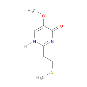 5-Methoxy-2-(2-(methylthio)ethyl)pyrimidin-4(1H)-one