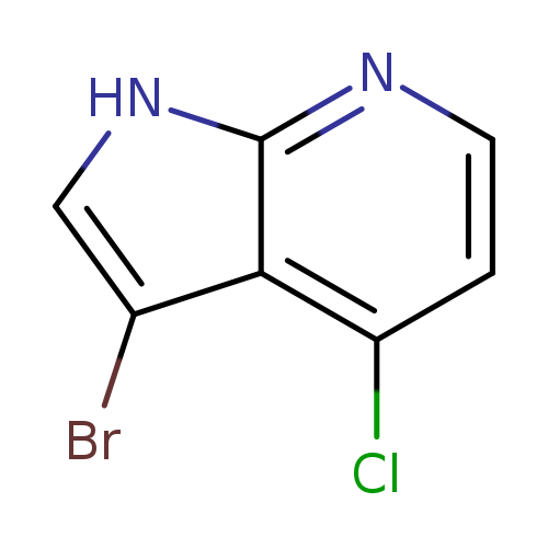 3-溴-4-氯-7-氮杂吲哚