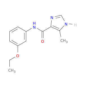 1H-Imidazole-4-carboxamide, N-(3-ethoxyphenyl)-5-methyl-