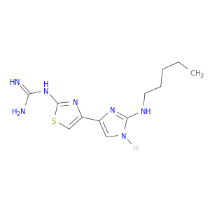 Guanidine, [4-[2-(pentylamino)-1H-imidazol-4-yl]-2-thiazolyl]-