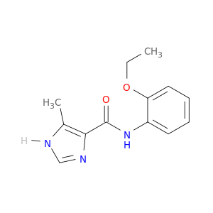 1H-Imidazole-4-carboxamide, N-(2-ethoxyphenyl)-5-methyl-