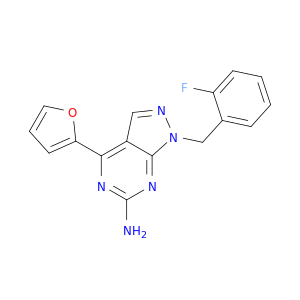 1-(2-氟苄基)-4-(呋喃-2-基)-1H-吡唑并[3,4-d]嘧啶-6-胺
