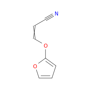 2-Propenenitrile, 3-(2-furanyloxy)-