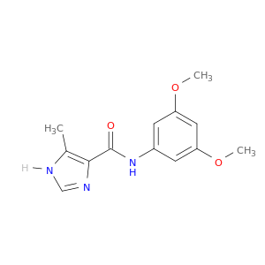 1H-Imidazole-4-carboxamide, N-(3,5-dimethoxyphenyl)-5-methyl-