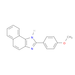 1H-Naphth[1,2-d]imidazole, 2-(4-methoxyphenyl)-