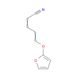 2,4-Pentadienenitrile, 5-(2-furanyloxy)-