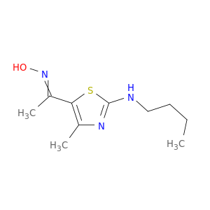 Ethanone, 1-[2-(butylamino)-4-methyl-5-thiazolyl]-, oxime