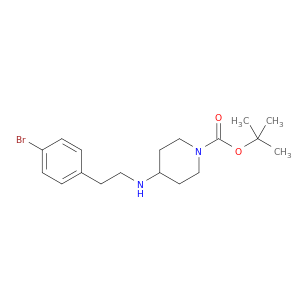 1-Piperidinecarboxylicacid, 4-[[2-(4-bromophenyl)ethyl]amino]-, 1,1-dimethylethyl ester