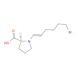 L-Proline, 1-[(1E)-6-bromo-1-hexenyl]-