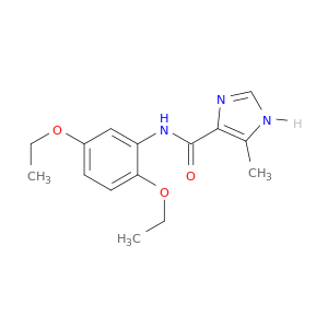 1H-Imidazole-4-carboxamide, N-(2,5-diethoxyphenyl)-5-methyl-