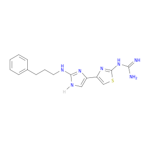 Guanidine, [4-[2-[(3-phenylpropyl)amino]-1H-imidazol-4-yl]-2-thiazolyl]-
