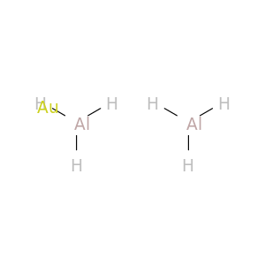 Aluminum, compd. with gold (2:1)