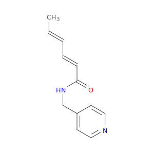 2,4-Hexadienamide, N-(4-pyridinylmethyl)-, (E,E)-