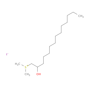 Sulfonium, (2-hydroxytetradecyl)dimethyl-, iodide