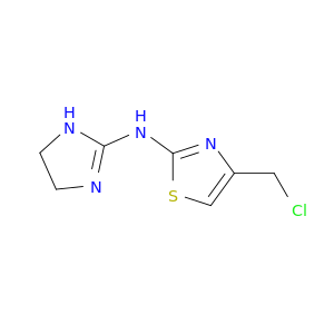 2-Thiazolamine, 4-(chloromethyl)-N-(4,5-dihydro-1H-imidazol-2-yl)-