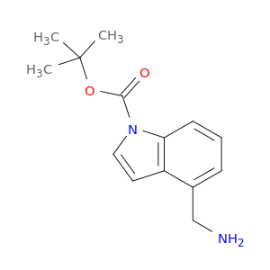 4-(氨基甲基)-1H-吲哚-1-甲酸盐酸盐叔丁基