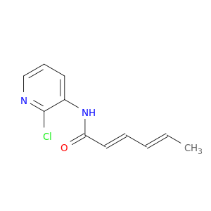 2,4-Hexadienamide, N-(2-chloro-3-pyridinyl)-, (E,E)-