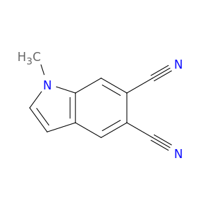 1-Methyl-1H-indole-5,6-dicarbonitrile