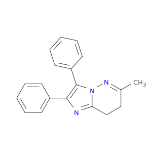 Imidazo[1,2-b]pyridazine, 7,8-dihydro-6-methyl-2,3-diphenyl-