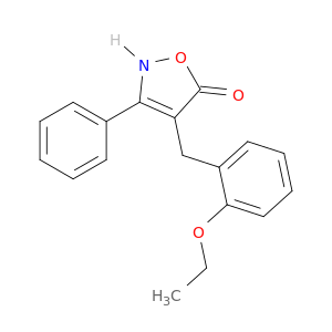 5(2H)-Isoxazolone, 4-[(2-ethoxyphenyl)methyl]-3-phenyl-