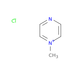 Pyrazinium, 1-methyl-, chloride