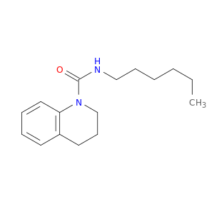 1(2H)-Quinolinecarboxamide, N-hexyl-3,4-dihydro-
