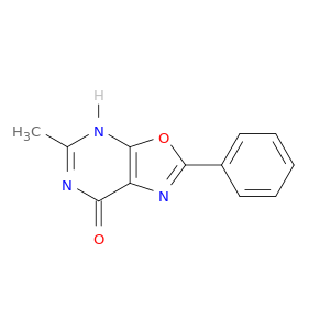 Oxazolo[5,4-d]pyrimidin-7(4H)-one, 5-methyl-2-phenyl-